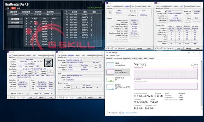 G.Skill 推出 DDR4-4400 CL16 32GB 記憶體模組 兼具低延遲與高速大容量性能