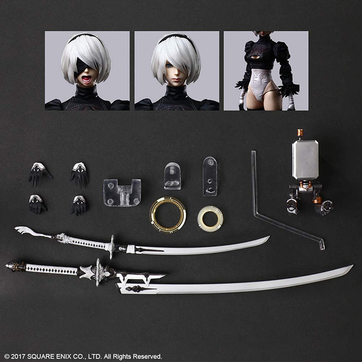 [新訊] PLAY ARTS改 推出 NieR: Automata 2B 可動人形