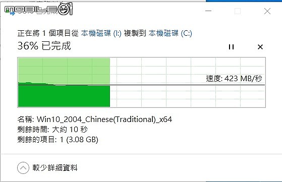 科賦 KLEVV NEO N400 480GB 紀錄