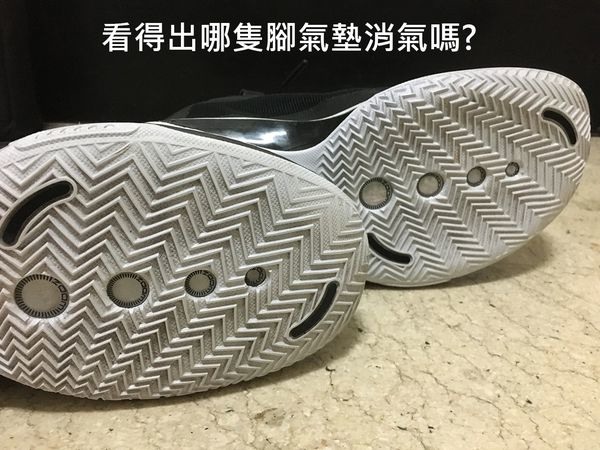 三雙Jordan XXXIV前掌氣墊突然沒氣,第三雙送廠商中_10月廠商換一雙給我但11月初又掛了...