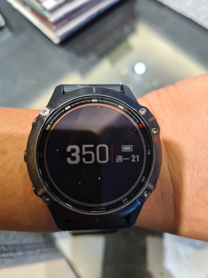 GARMIN FENIX 6 PRO SOLAR 省電模式開啟後自訂錶面無法顯示?