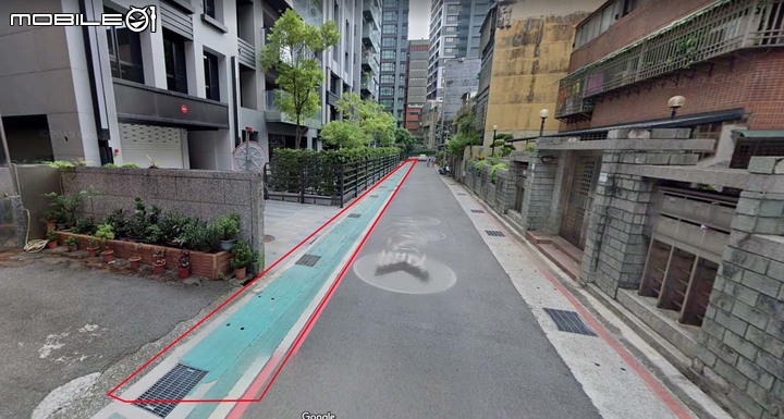 台北市單一陳情系統 - 騎樓, 道路規劃