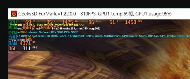 MSI RTX 3080 GAMING X TRIO 10G 入手一周心得