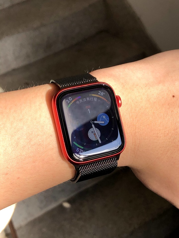 [分享]Apple watch 6 red 搭配米蘭錶帶