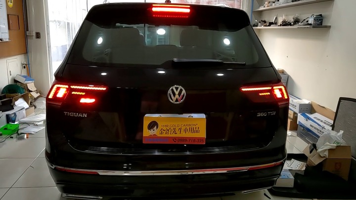 升級 小改款2021 Tiguan Facelift 動態 LED 尾燈