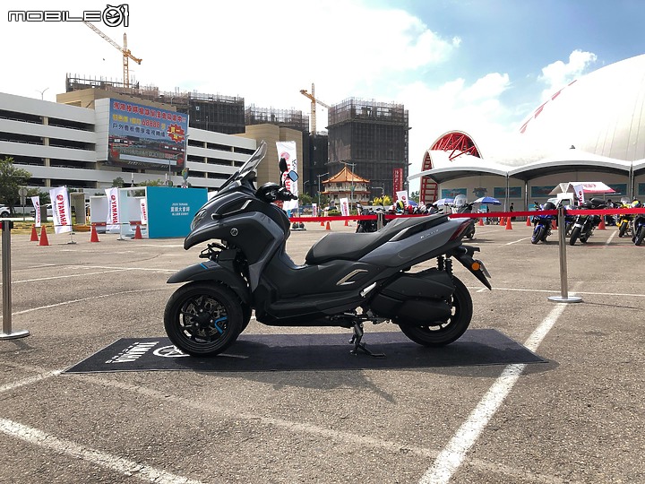 【採訪】黃牌三輪無預警發表!YAMAHA 台灣山葉機車 TRICITY 300 上市!