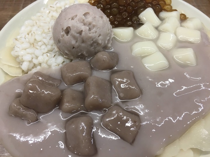 [食記] 阿爸の芋圓，樂華夜市的人氣美味冰店 (台灣新北永和)