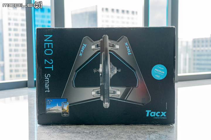 Tacx NEO 2T 智慧訓練台實測分享 細膩踩踏感與擬真的道路體驗！