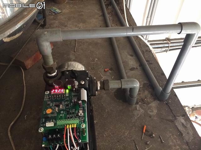 變頻式加壓機加裝流量開關.解決RO走走停停問題...