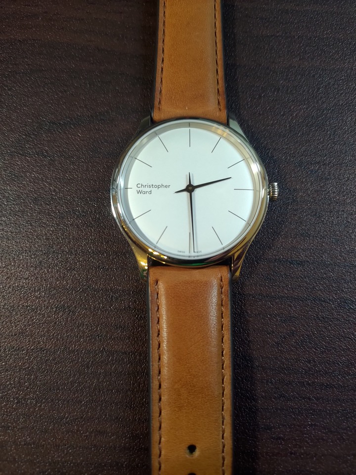 點我看大圖 【開箱】英式正裝錶 - Christopher Ward C5 Malvern 595