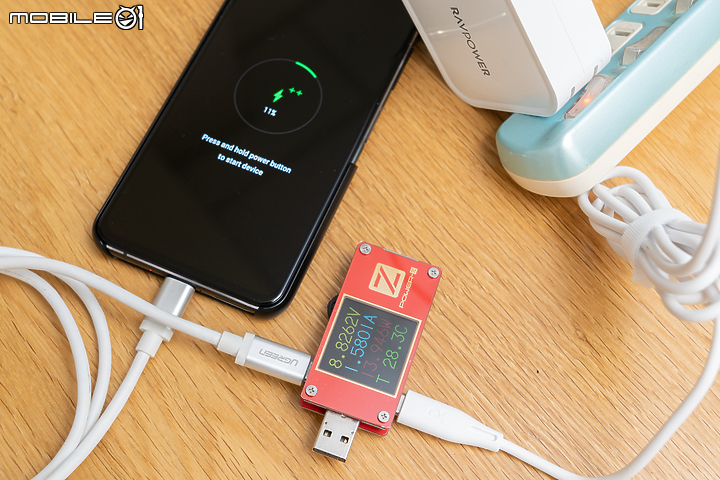 RAVPOWER 氮化鎵 GaN USB-C 充電器測試 輕巧與快充同時滿足！