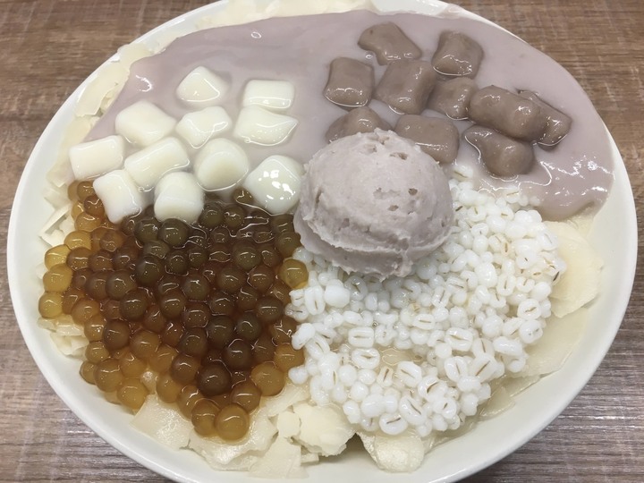 [食記] 阿爸の芋圓，樂華夜市的人氣美味冰店 (台灣新北永和)