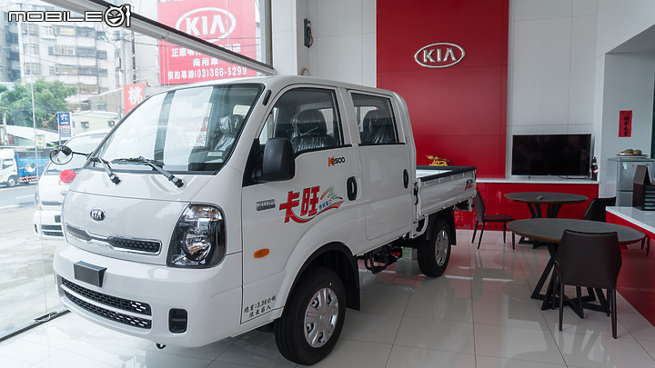 轎車內裝的貨卡，KIA卡旺四輪傳動K2500賞車體驗！
