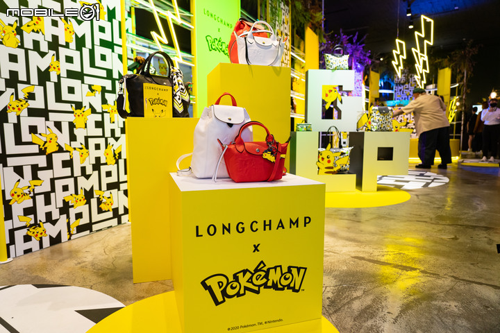 Longchamp x Pokémon 聯名系列發售 台北快閃店帶你搶先開逛!
