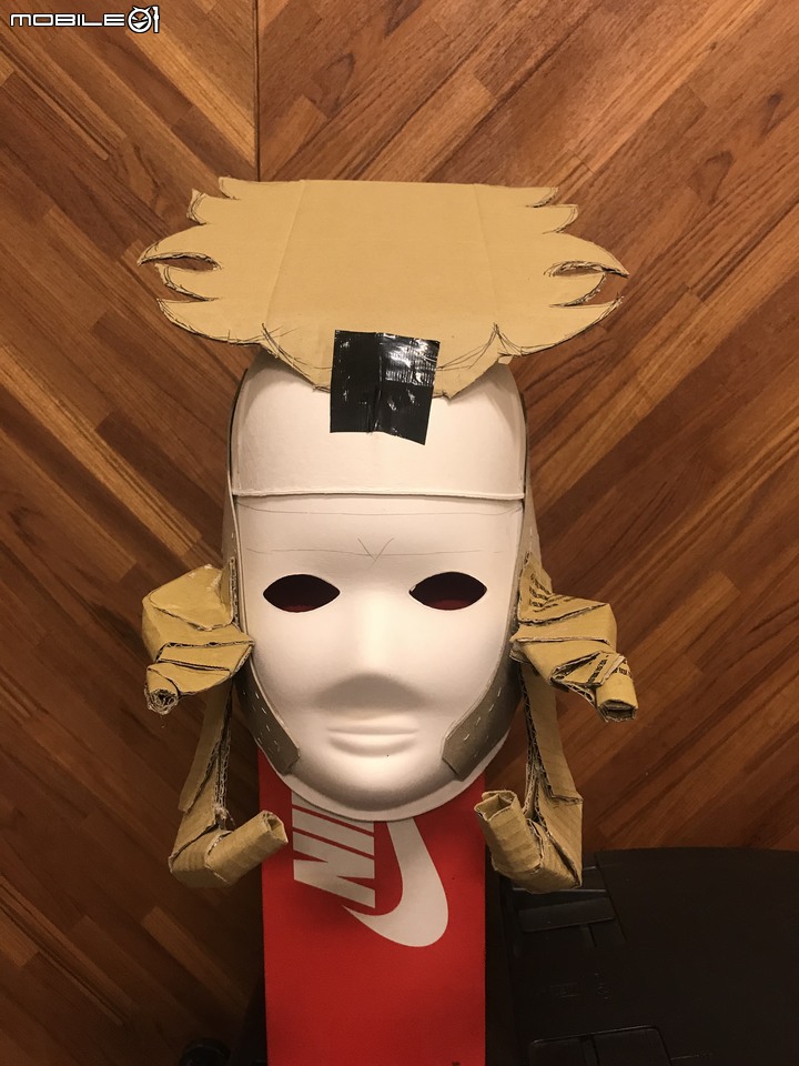 [DIY][萬聖節][面具]臨時趕製手做萬聖節面具"終極戰士及異形" (圖多文少)