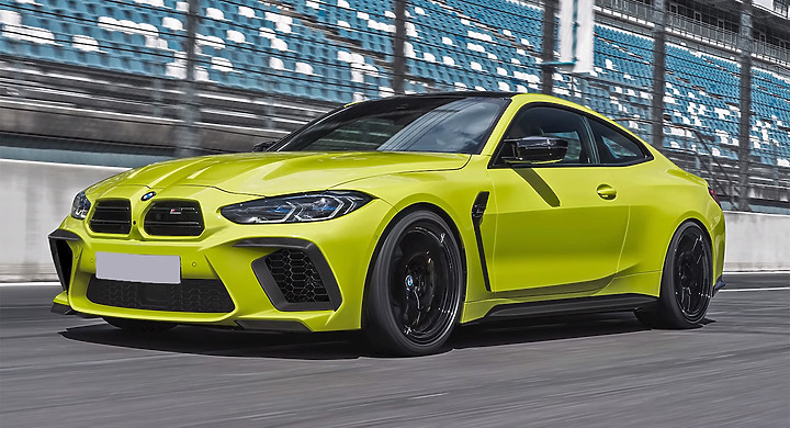 BMW M3、M4 原廠大鼻孔不 ok?只好自己改了...