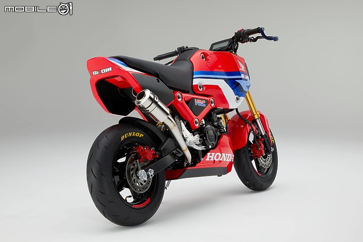 【海外快訊】HRC GROM Cup 賽事專用工廠賽車 HONDA MSX-GROM Race Base 競賽版日本登場!