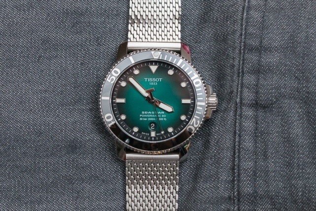 是不是現在流行戴潛水錶?我也來跟風!TISSOT SEASTAR 1000 微開箱