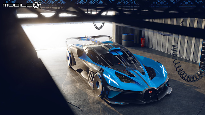 【終極山豬帝王】Bugatti Bolide專為賽道而生,0~300km/h加速僅需7.73秒,紐北單圈5分23秒制霸!