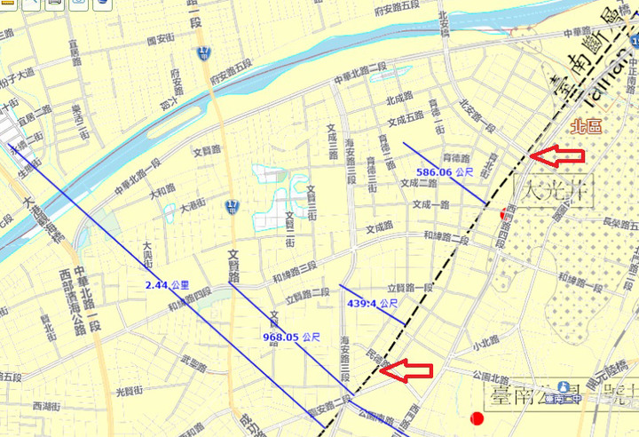 請問 "台南斷層" 跟 "後甲里斷層"  有何不同?