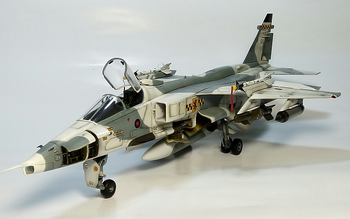 KITTY HAWK 1/48 JAGUAR GR.1/GR.3 美洲豹攻擊機