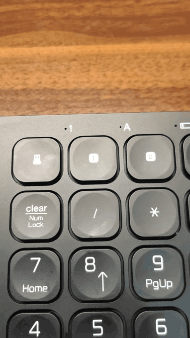 點我看大圖 【小宅開箱】無線硬實力,移動辦公新寵兒 B.friend RB730無線雙模智能鍵盤