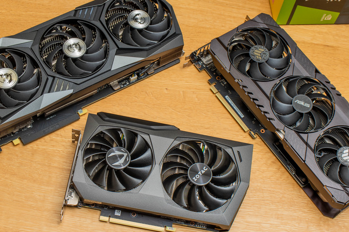 三張首波 NVIDIA RTX 3070 顯示卡開箱測試 在效能與尺寸間找尋平衡點