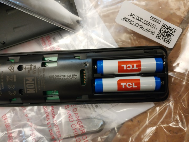 TCL 55P715 開箱