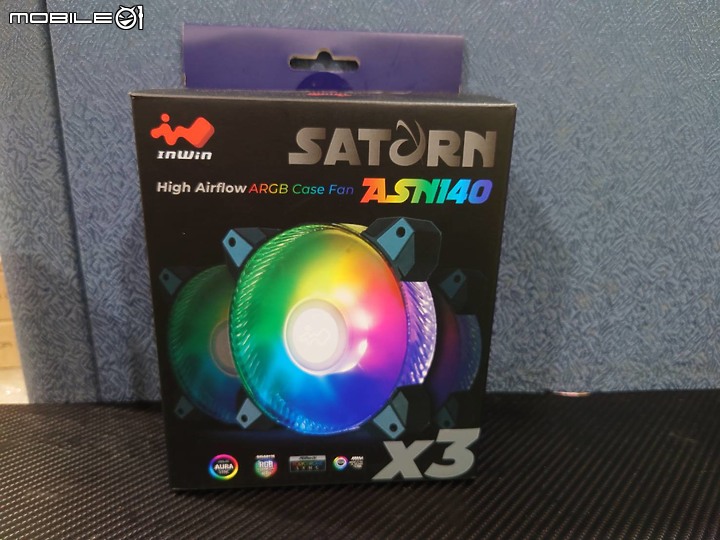 夏日的彩色精靈［有顏值又有方便性］迎廣 InWin Saturn ASN140 ARGB