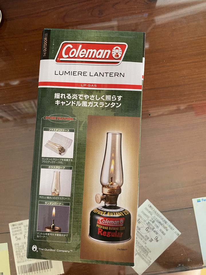Coleman lumiere 盧美爾瓦斯燭燈開箱 - Mobile01