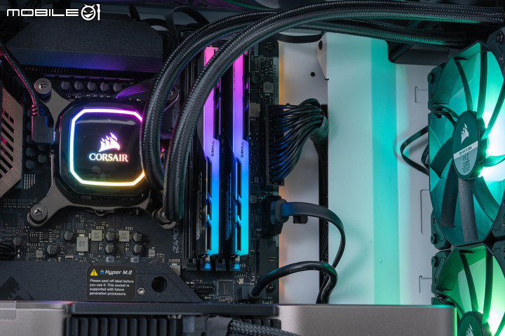 CORSAIR iCUE 4000X RGB feat. NVIDIA GeForce RTX 3090 實際裝機散熱測試