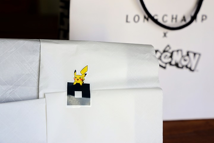 逛街莫名抓到全球限量寶 之 Longchamp x Pokémon 聯名系列