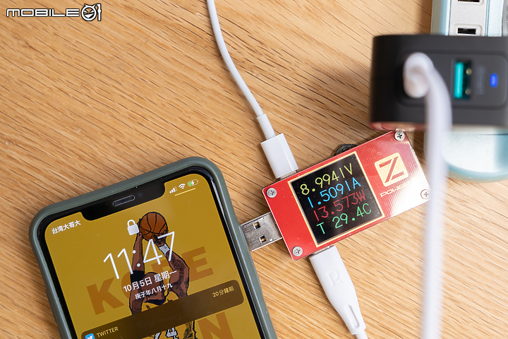 RAVPOWER 氮化鎵 GaN USB-C 充電器測試 輕巧與快充同時滿足！