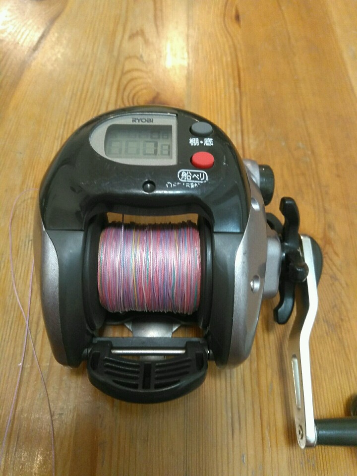 日本中古RYOBI 棚SS 700T 鼓式捲線器4件套組