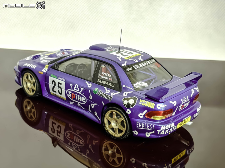 遲到的生日禮物 SUBARU IMPREZA WRC