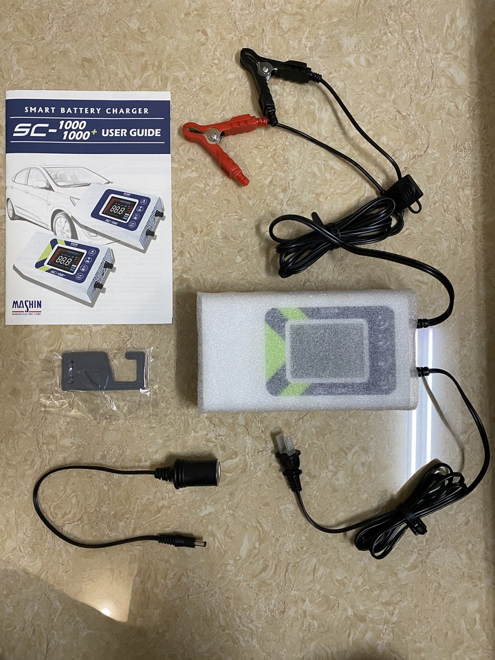 點我看大圖 Mashin 麻新SC-1000+ 車輛必備充電利器