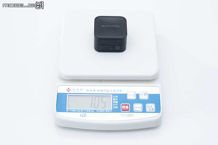 RAVPOWER 氮化鎵 GaN USB-C 充電器測試 輕巧與快充同時滿足！
