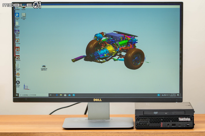 Lenovo ThinkStation P340 tiny 迷你工作站實測 多螢幕連接與專業性能兼具