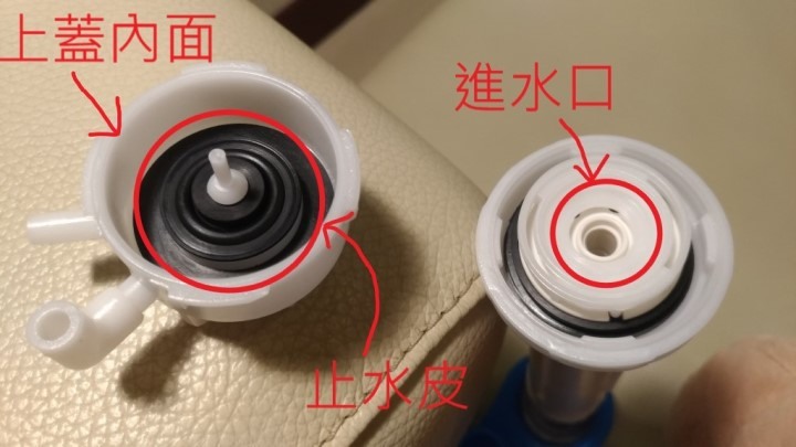 請問馬桶水箱進水器進水&止水原理?