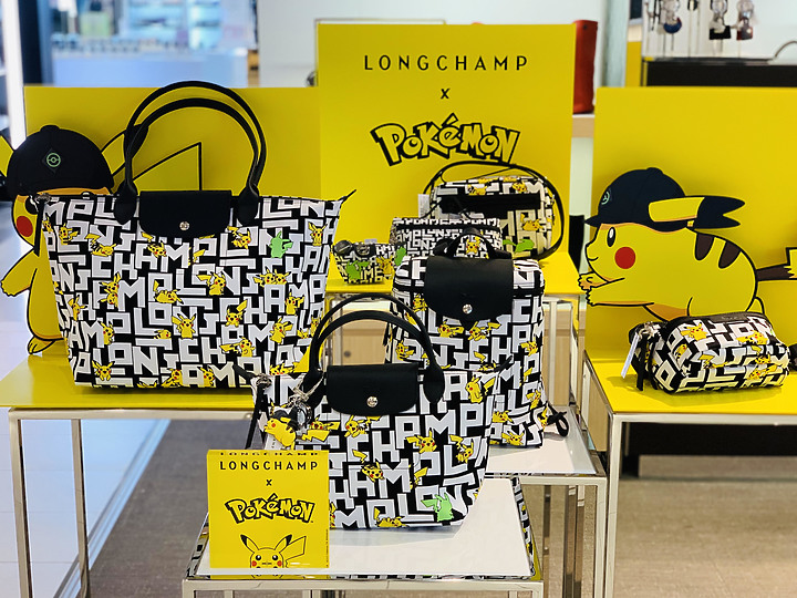 逛街莫名抓到全球限量寶 之 Longchamp x Pokémon 聯名系列