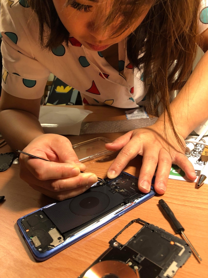 小米9改透明背蓋