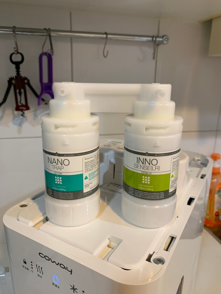 沒事多喝水，但要喝好水 COWAY CHP-242N冰溫瞬熱飲水機開箱