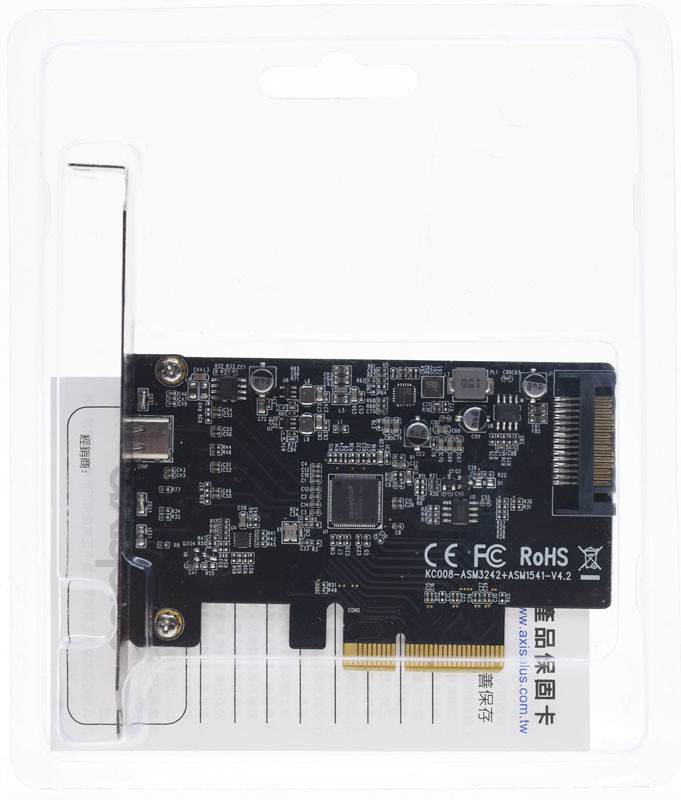 Axisplus USB3.2 Gen2x2擴充卡及NVMe外接盒簡介及測試