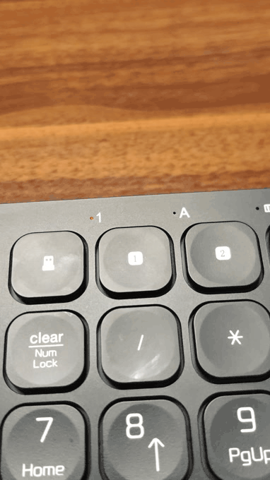 點我看大圖 【小宅開箱】無線硬實力,移動辦公新寵兒 B.friend RB730無線雙模智能鍵盤