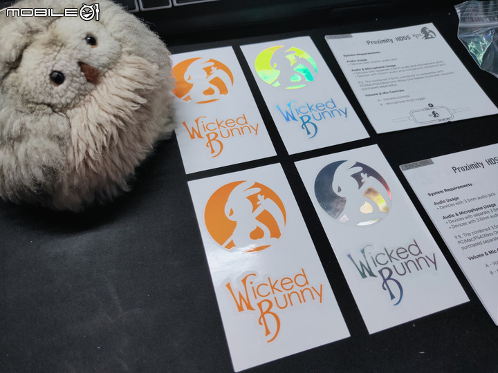 電競新美聲！威克邦尼Wicked Bunny神樂HDSS電競耳機開箱