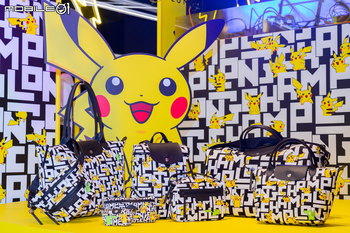 Longchamp x Pokémon 聯名系列發售 台北快閃店帶你搶先開逛!