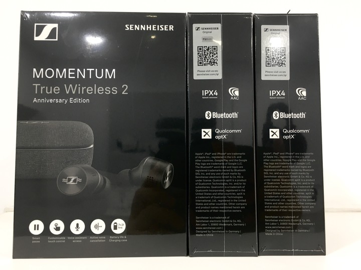 情報：75th 限量版真無線Sennheiser Momentum Ture Wireless 2