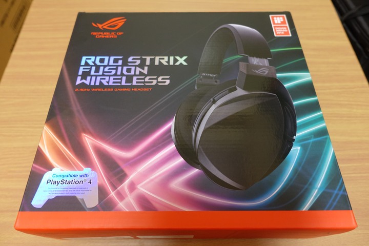 ［開箱］ 夜市耳機升級 ROG Fusion Wireless