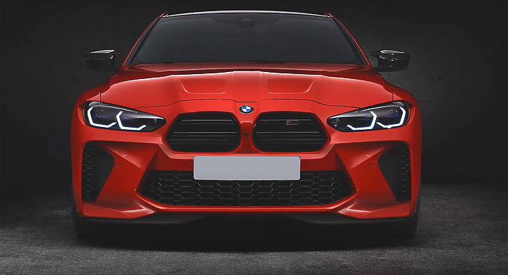 BMW M3、M4 原廠大鼻孔不 ok?只好自己改了...