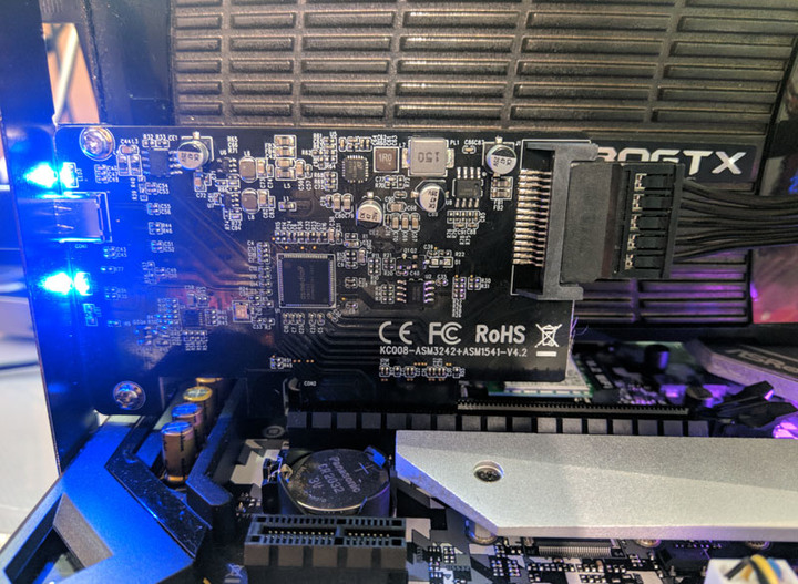 Axisplus USB3.2 Gen2x2擴充卡及NVMe外接盒簡介及測試